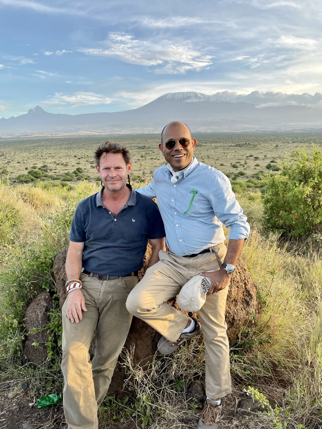 Nigel Archer and Nish Lakhani, founders of Safari World Africa