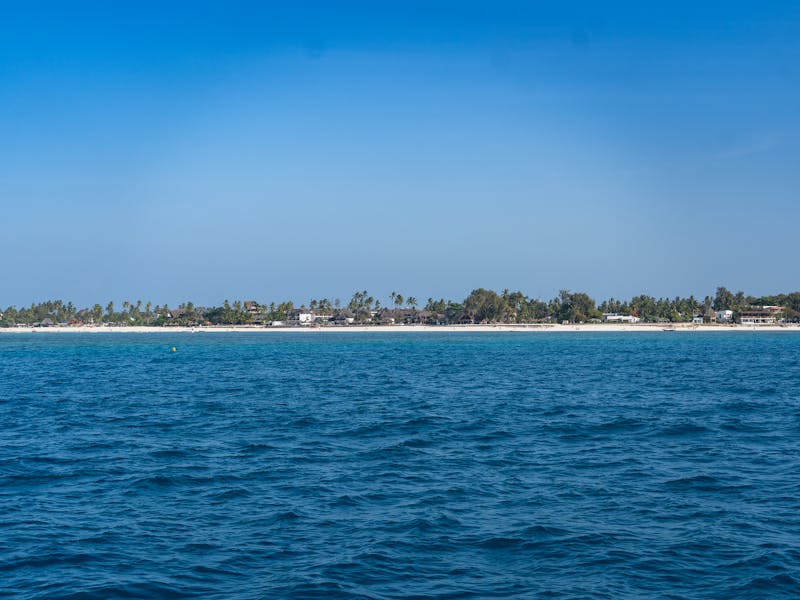 Zanzibar beach and tropical waters